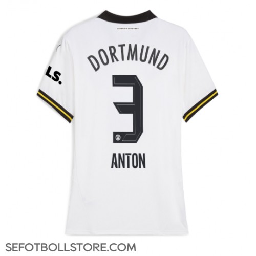 Borussia Dortmund Waldemar Anton #3 Replika Tredje Tröja Dam 2024-25 Kortärmad